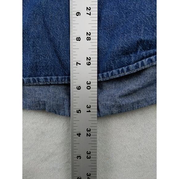 Mens Harriton NEA RA 2019 Houston Button Down Denim Shirt Size 2XL XXL Blue - Picture 10 of 10